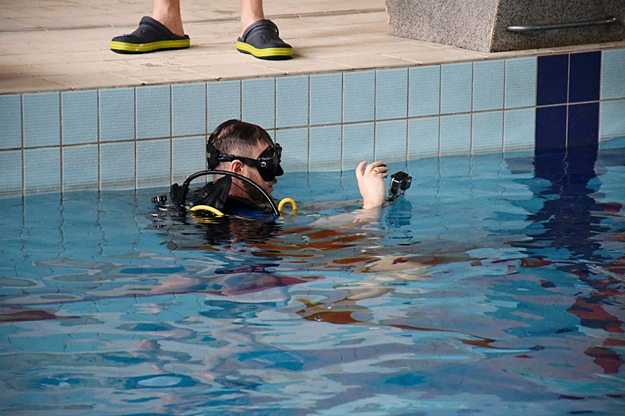 Hokej pod wodą Walenie Siemianowice Śląskie Finał WOŚP w Rudzie Śląskiej 25 I 2026